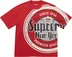 Supreme Lager S/S Top - Red (front)
