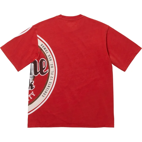 Supreme Lager S/S Top - Red (front)