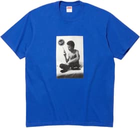 Supreme/Larry Clark Gun Tee Blue