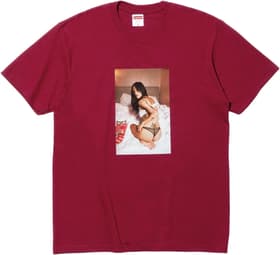 Supreme/Larry Clark Neighbor Tee Burgundy