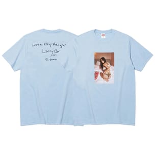 Supreme/Larry Clark Neighbor Tee Light Blue