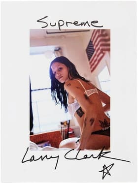 Supreme/Larry Clark Zine Black