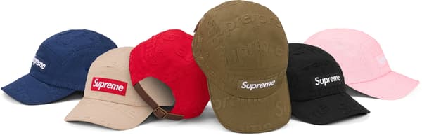 Supreme Lasered Twill Camp Cap - Product Image