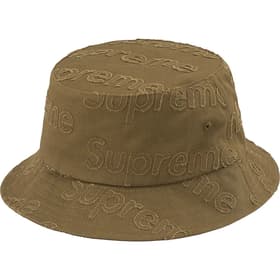 Supreme Lasered Twill Crusher Olive