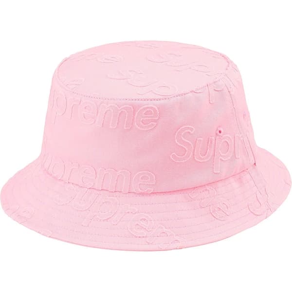 Supreme Lasered Twill Crusher - Pink (front)