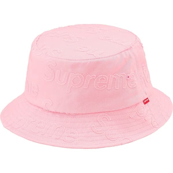 Supreme Lasered Twill Crusher - Pink (front)