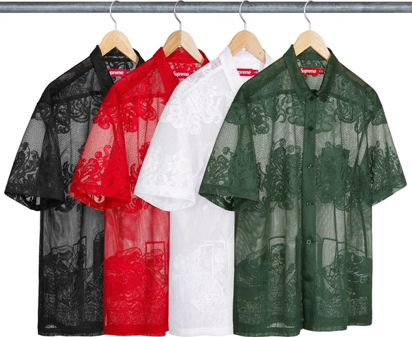 Supreme Last Supper Lace S/S Shirt - Product Image