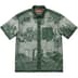 Supreme Last Supper Lace S/S Shirt - Dark Green (front)