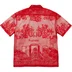 Supreme Last Supper Lace S/S Shirt - Red (front)