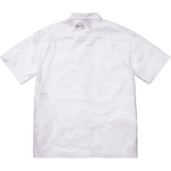 Supreme Last Supper Lace S/S Shirt - White (front)