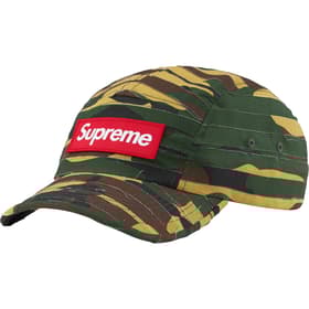 Supreme Layered Camo Camp Cap Green