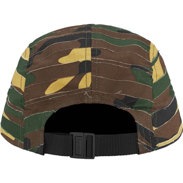 Supreme Layered Camo Camp Cap - Green (front)