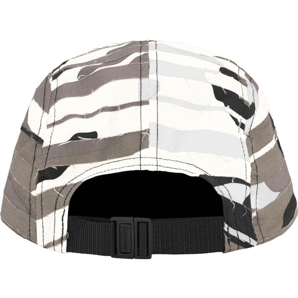 Supreme Layered Camo Camp Cap - White (front)