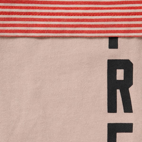 Supreme Layered Hooded L/S Top - Tan (front)