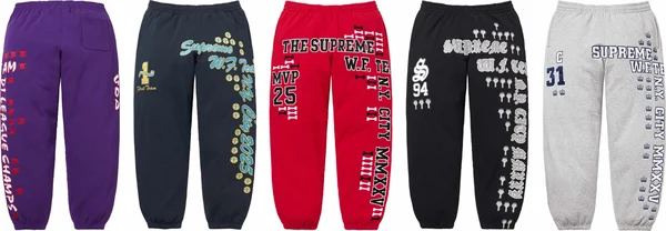 Supreme League Champs Sweatpant - Product Image