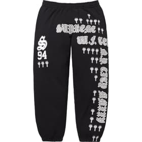 Supreme League Champs Sweatpant Black