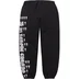 Supreme League Champs Sweatpant - Black (front)