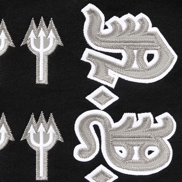 Supreme League Champs Sweatpant - Black (front)