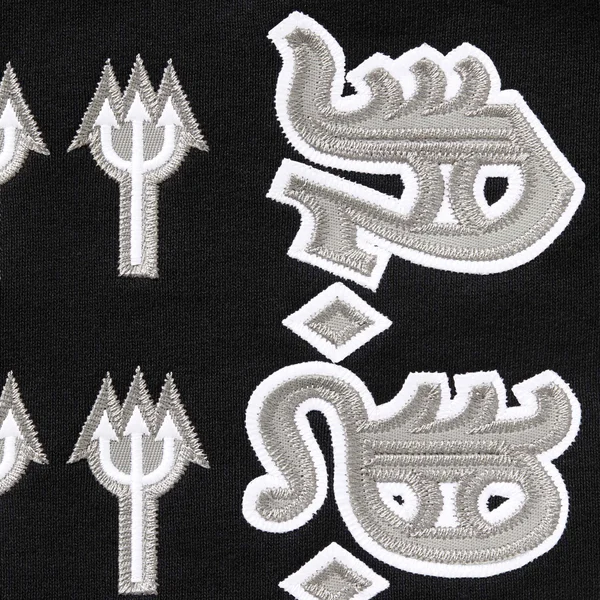 Supreme League Champs Sweatpant - Black (front)