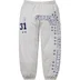 Supreme League Champs Sweatpant - Heather Grey (front)