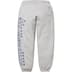 Supreme League Champs Sweatpant - Heather Grey (front)