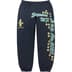Supreme League Champs Sweatpant - Navy (front)