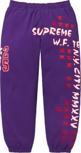 Supreme League Champs Sweatpant Purple