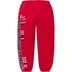 Supreme League Champs Sweatpant - Red (front)
