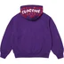 Supreme League Champs Zip Up Hooded Sweatshirt - Purple (front)