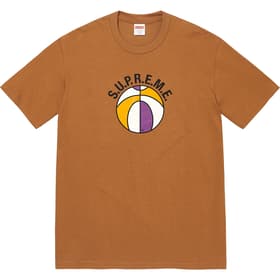 Supreme League Tee Light Brown