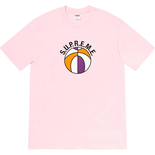 Supreme League Tee - Light Pink (front)
