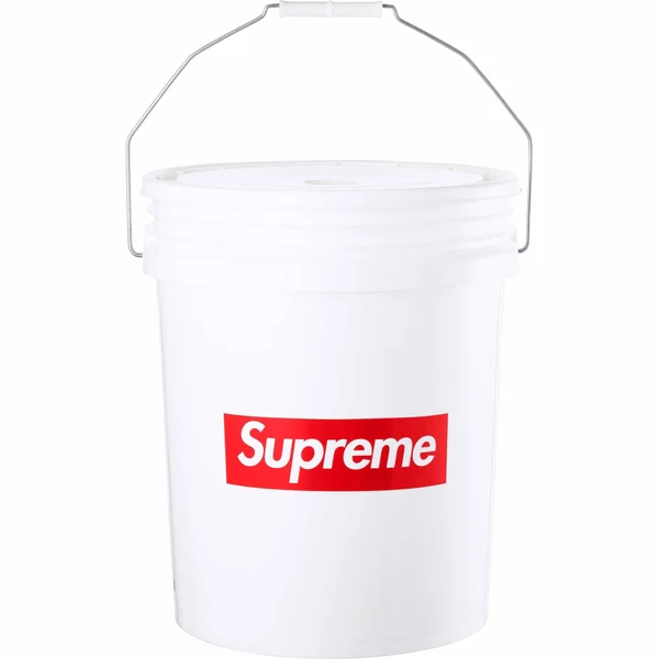 Supreme Leaktite 5-Gallon Bucket - White (front)