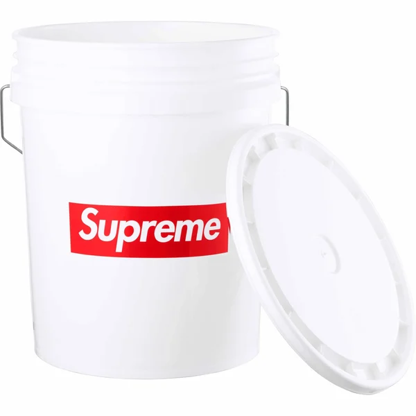 Supreme Leaktite 5-Gallon Bucket - White (front)