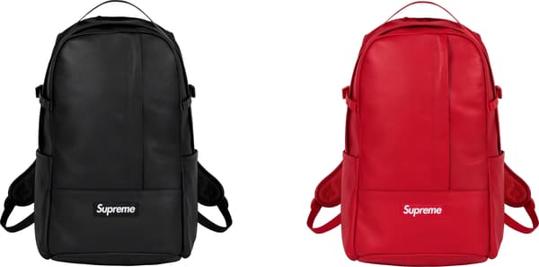 Supreme Leather Backpack - Product Image