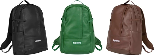 Supreme Leather Backpack - Product Image