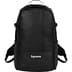 Supreme Leather Backpack - Black (front)
