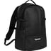 Supreme Leather Backpack - Black (front)