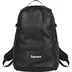 Supreme Leather Backpack - Black (front)