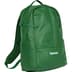 Supreme Leather Backpack - Green (front)
