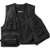 Supreme Leather Cargo Vest - Black (front)