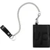 Supreme Leather Chain Wallet - Black (front)