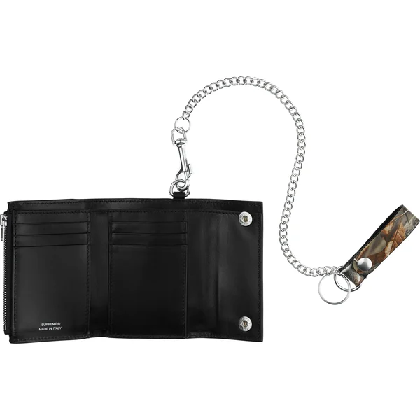 Supreme Leather Chain Wallet - Realtree® AP Camo (front)