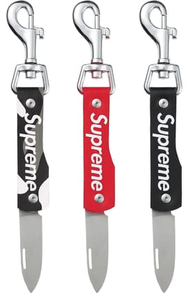 Supreme Leather Clip Knife