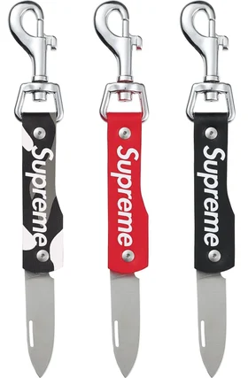 Supreme Leather Clip Knife