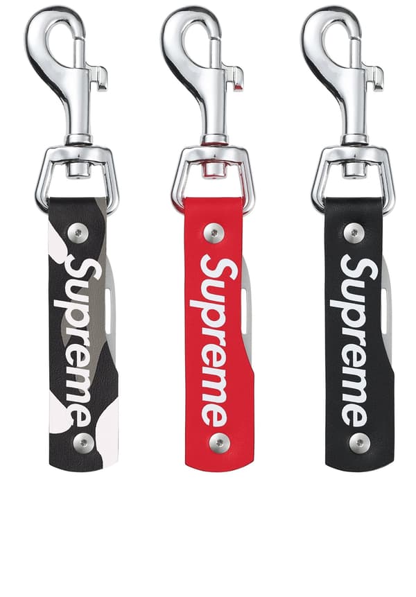 Supreme Leather Clip Knife - Group Shots (front)