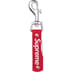 Supreme Leather Clip Knife - Red (front)