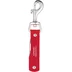 Supreme Leather Clip Knife - Red (front)