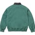 Supreme Leather Collar Utility Jacket - Green (front)