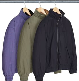 Supreme Leather Collar Utility Jacket Group Shots