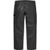 Supreme Leather Double Knee Pant - Black (front)